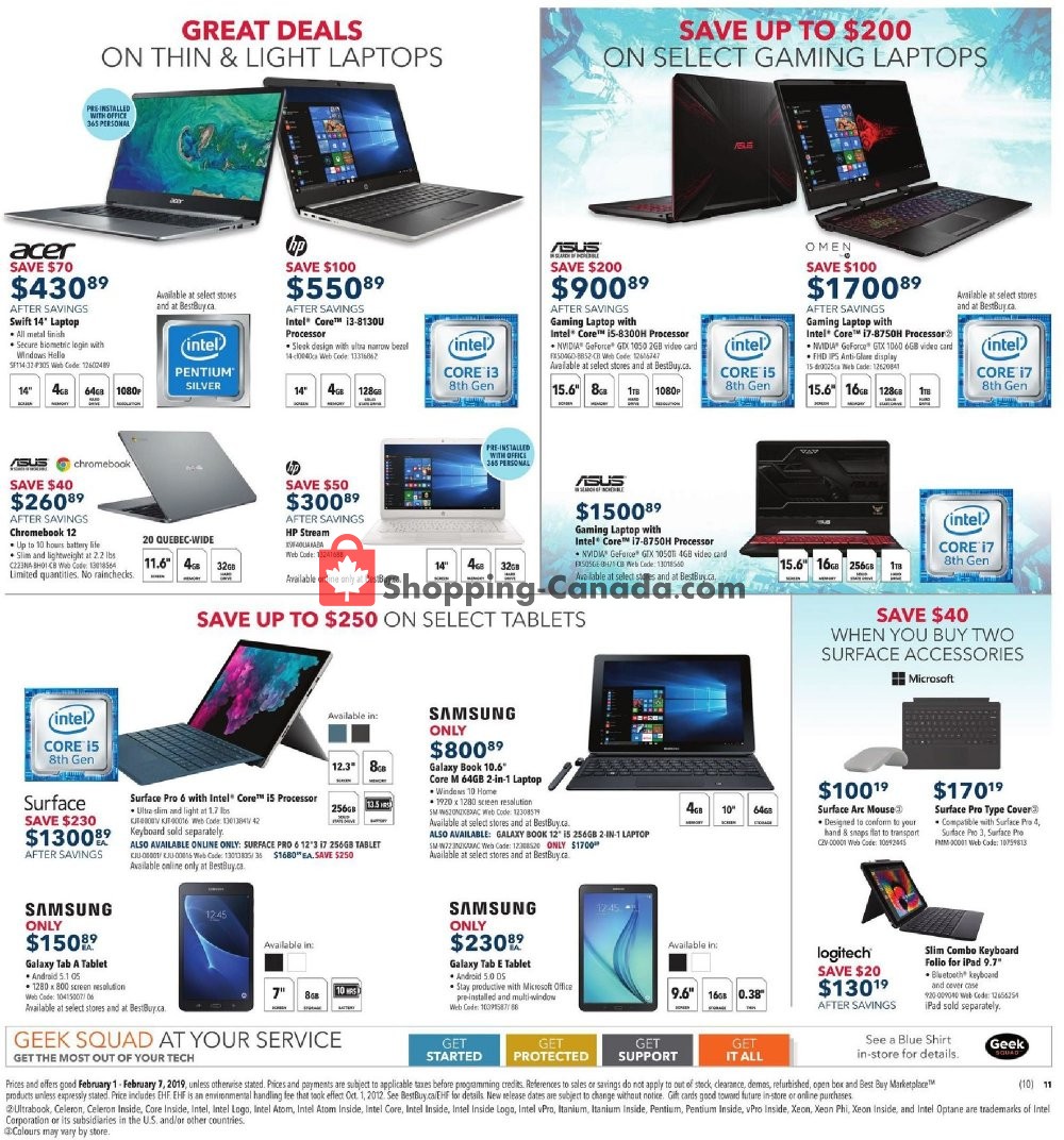 Best Buy flyer from Friday February 1, 2019 to Thursday February 7, 2019 - page 13