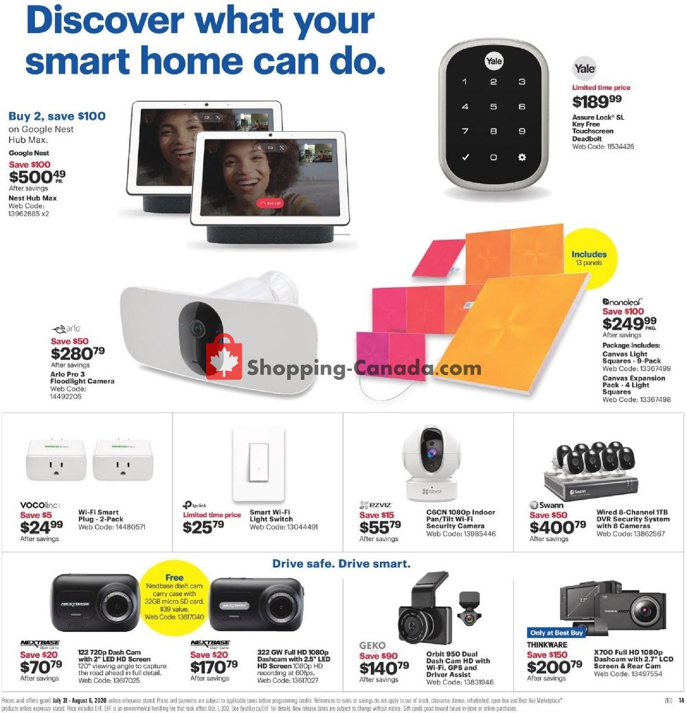 Best Buy flyer from Friday July 31, 2020 to Thursday August 6, 2020 - page 18