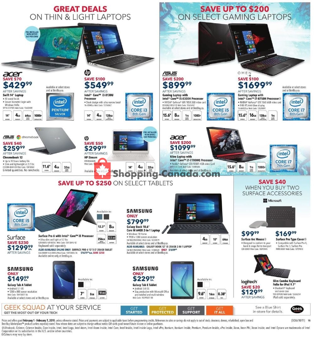 Best Buy flyer from Friday February 1, 2019 to Thursday February 7, 2019 - page 13