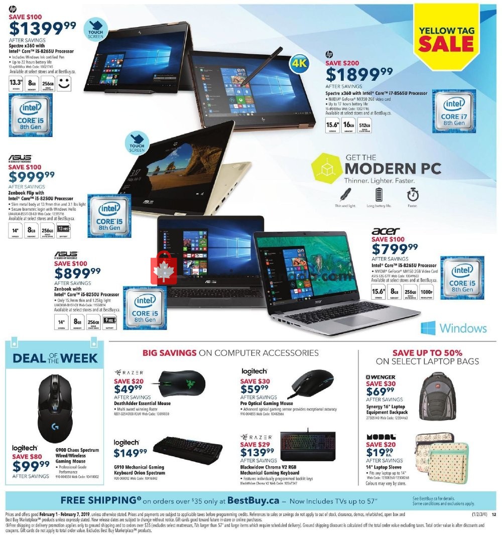 Best Buy flyer from Friday February 1, 2019 to Thursday February 7, 2019 - page 14