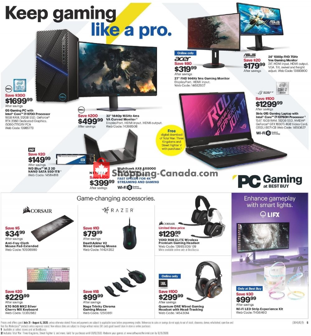 Best Buy flyer from Friday July 31, 2020 to Thursday August 6, 2020 - page 10