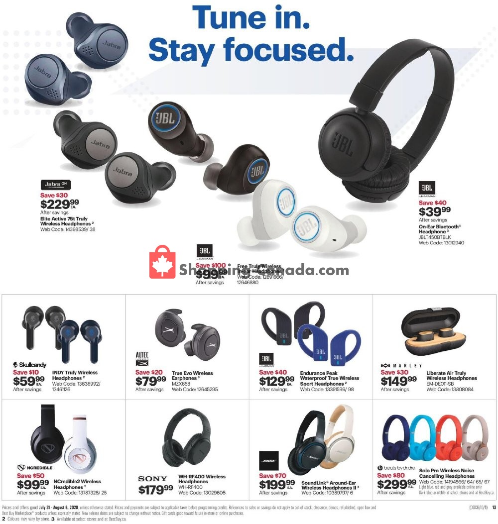 Best Buy flyer from Friday July 31, 2020 to Thursday August 6, 2020 - page 17