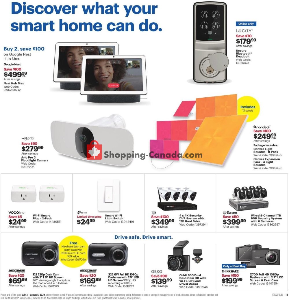 Best Buy flyer from Friday July 31, 2020 to Thursday August 6, 2020 - page 18