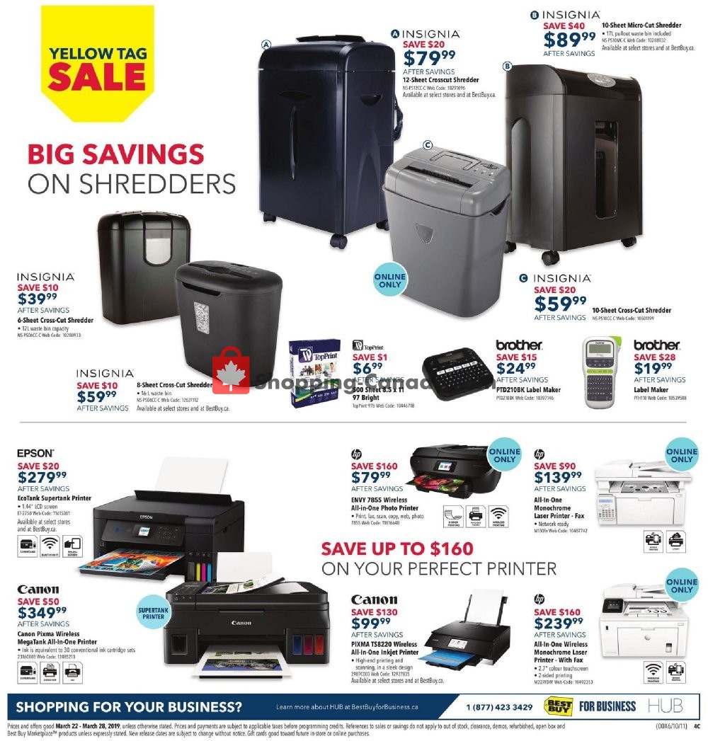 Best Buy flyer from Friday March 22, 2019 to Thursday March 28, 2019 - page 10