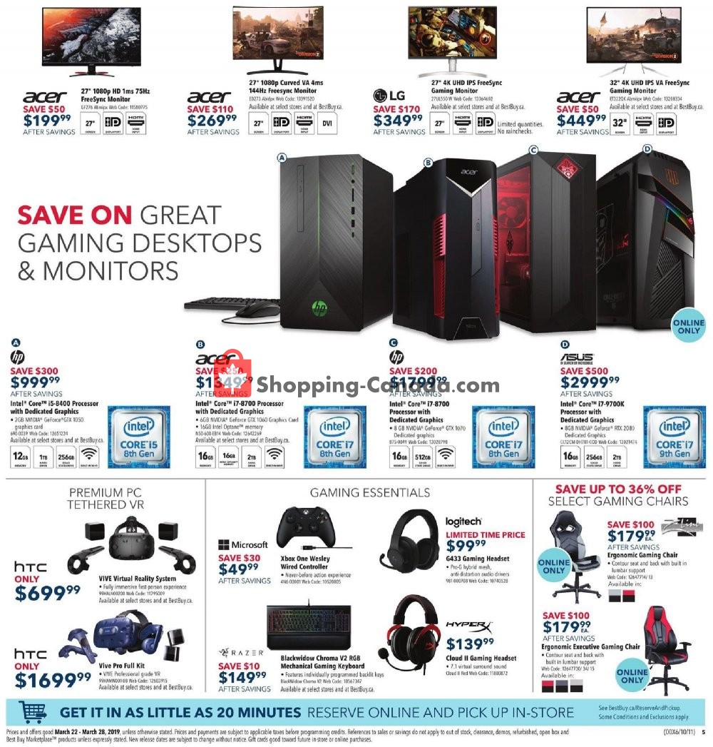 Best Buy flyer from Friday March 22, 2019 to Thursday March 28, 2019 - page 11