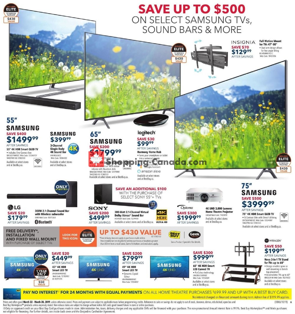 Best Buy flyer from Friday March 22, 2019 to Thursday March 28, 2019 - page 14
