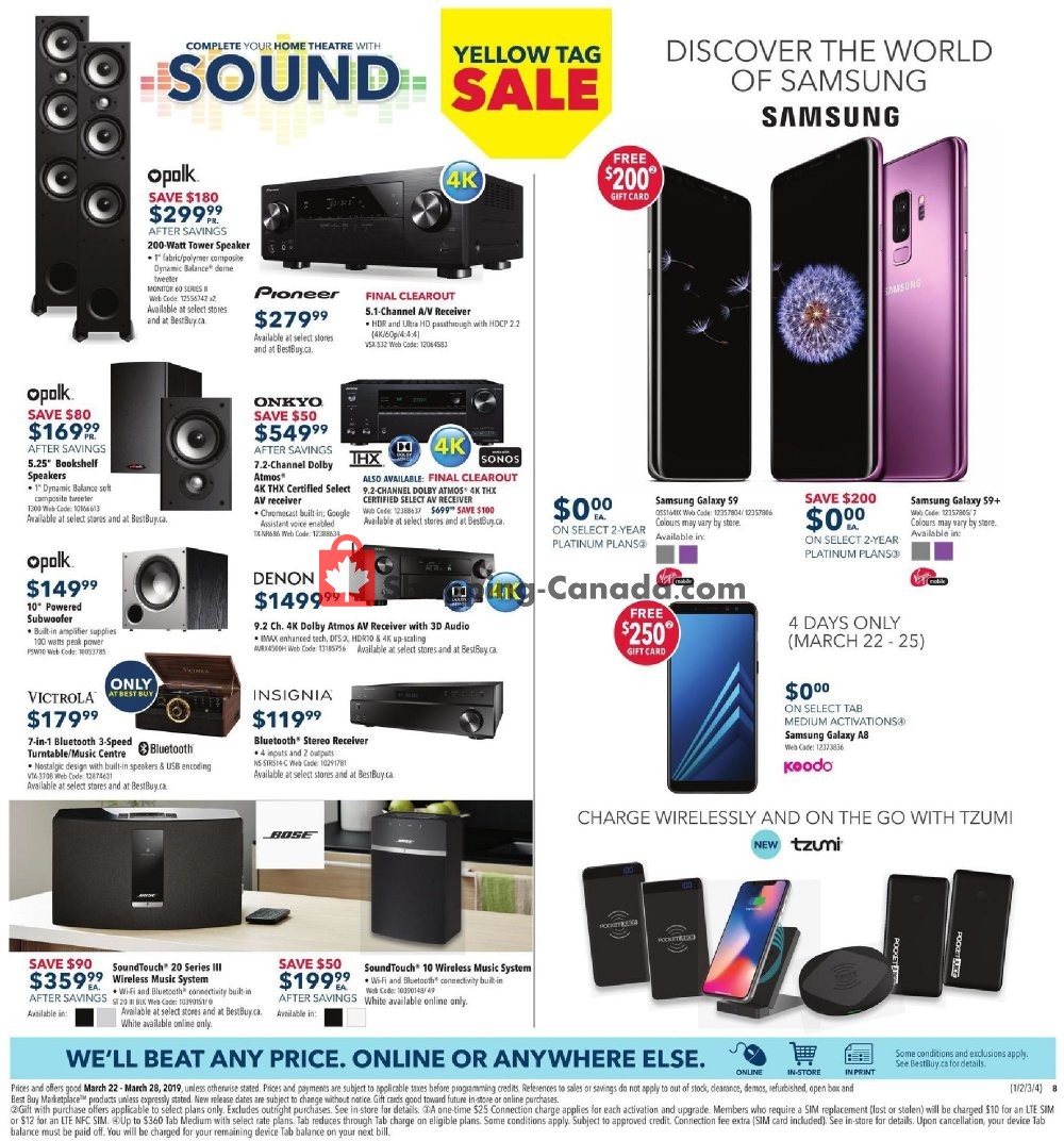 Best Buy flyer from Friday March 22, 2019 to Thursday March 28, 2019 - page 17