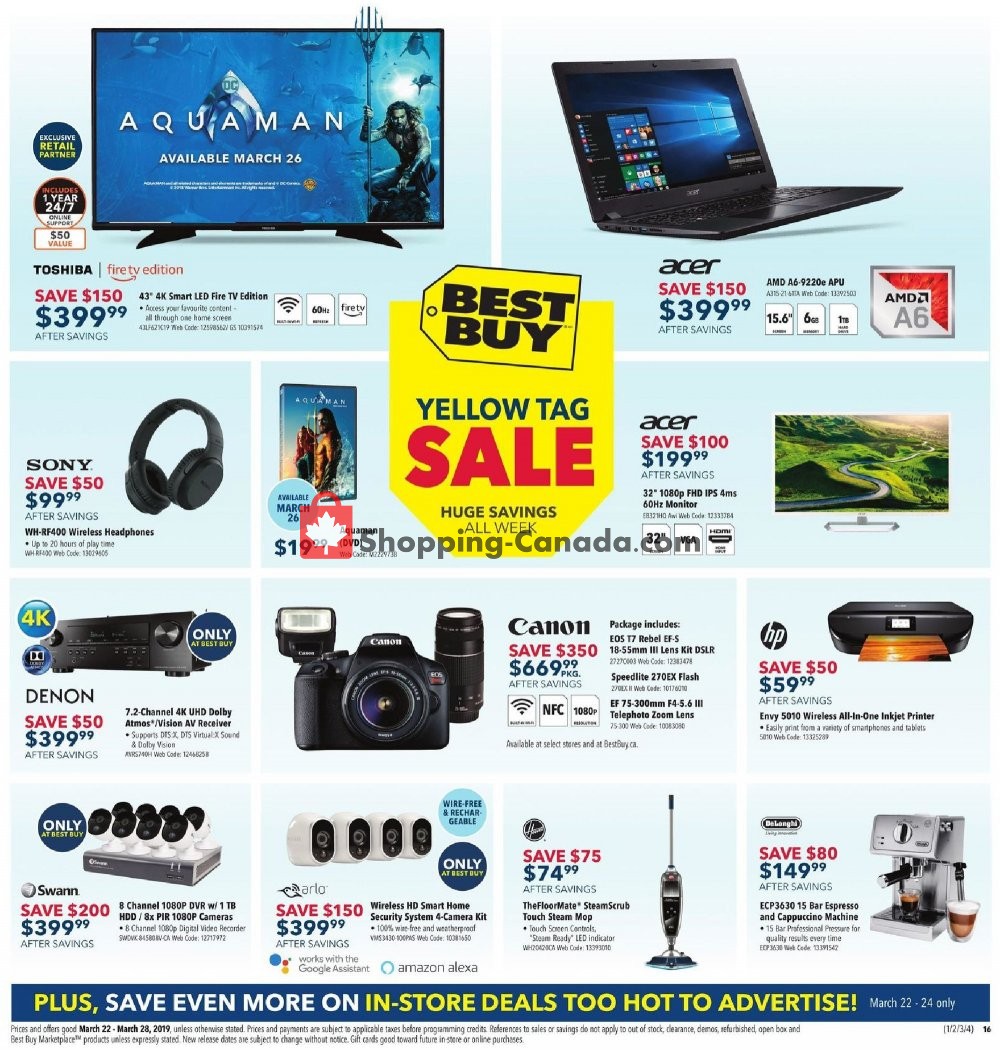 Best Buy flyer from Friday March 22, 2019 to Thursday March 28, 2019 - page 2