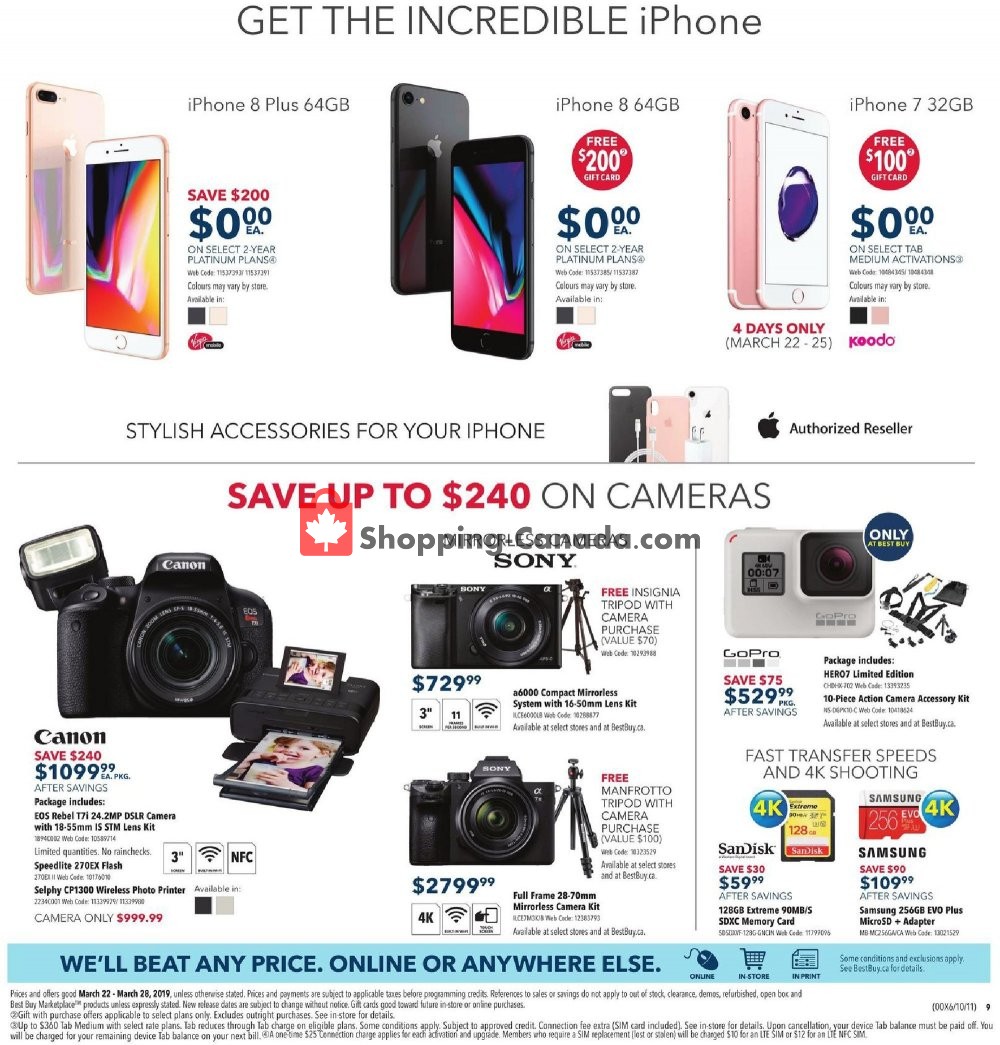 Best Buy flyer from Friday March 22, 2019 to Thursday March 28, 2019 - page 20