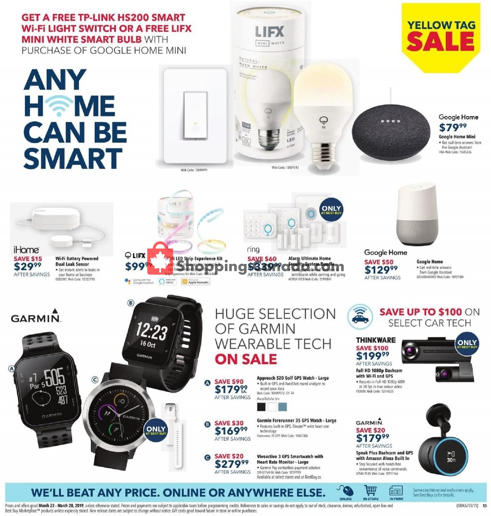 Best Buy flyer from Friday March 22, 2019 to Thursday March 28, 2019 - page 28