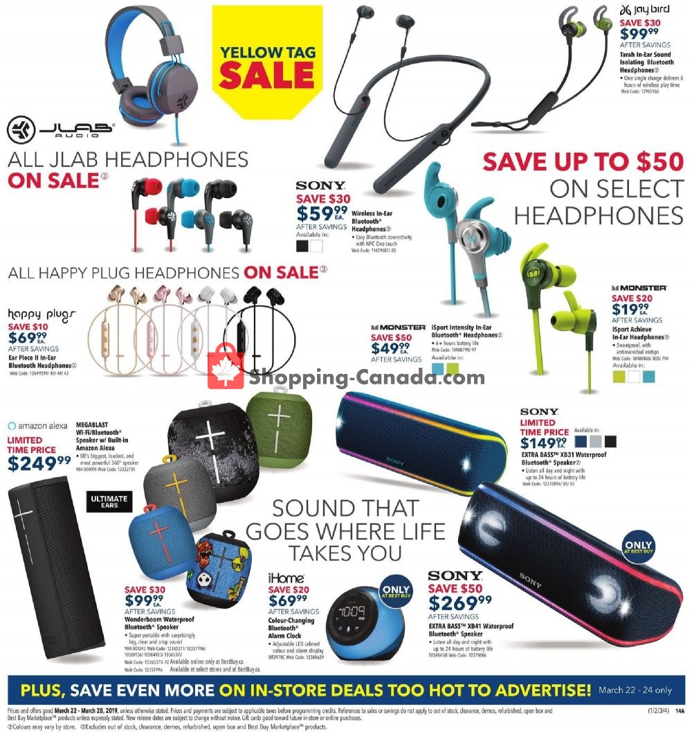 Best Buy flyer from Friday March 22, 2019 to Thursday March 28, 2019 - page 30