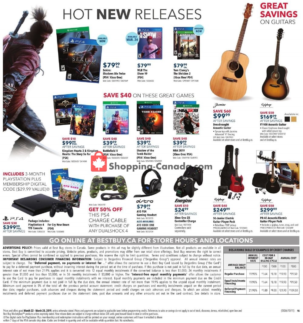 Best Buy flyer from Friday March 22, 2019 to Thursday March 28, 2019 - page 31