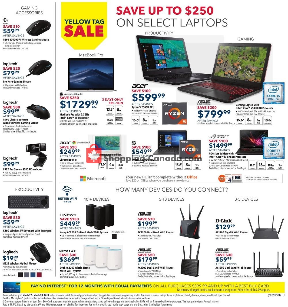 Best Buy flyer from Friday March 22, 2019 to Thursday March 28, 2019 - page 4