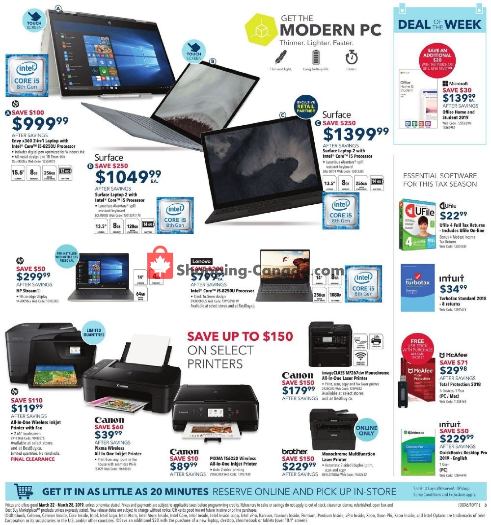 Best Buy flyer from Friday March 22, 2019 to Thursday March 28, 2019 - page 5
