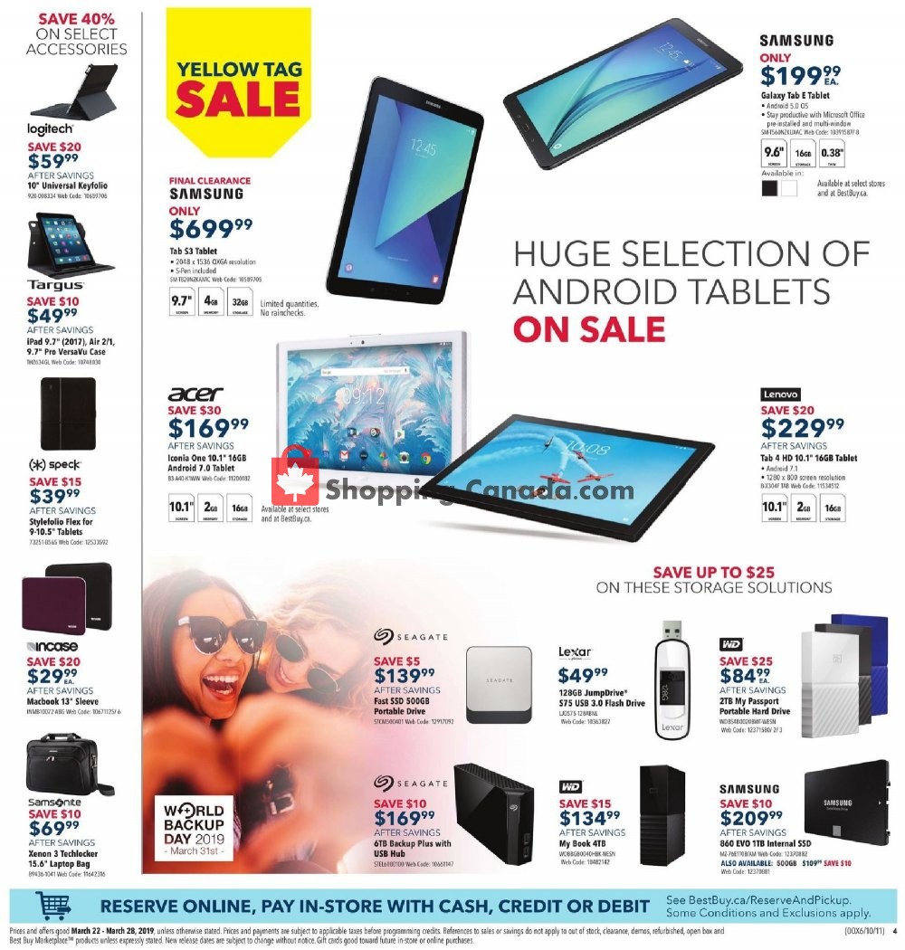 Best Buy flyer from Friday March 22, 2019 to Thursday March 28, 2019 - page 7