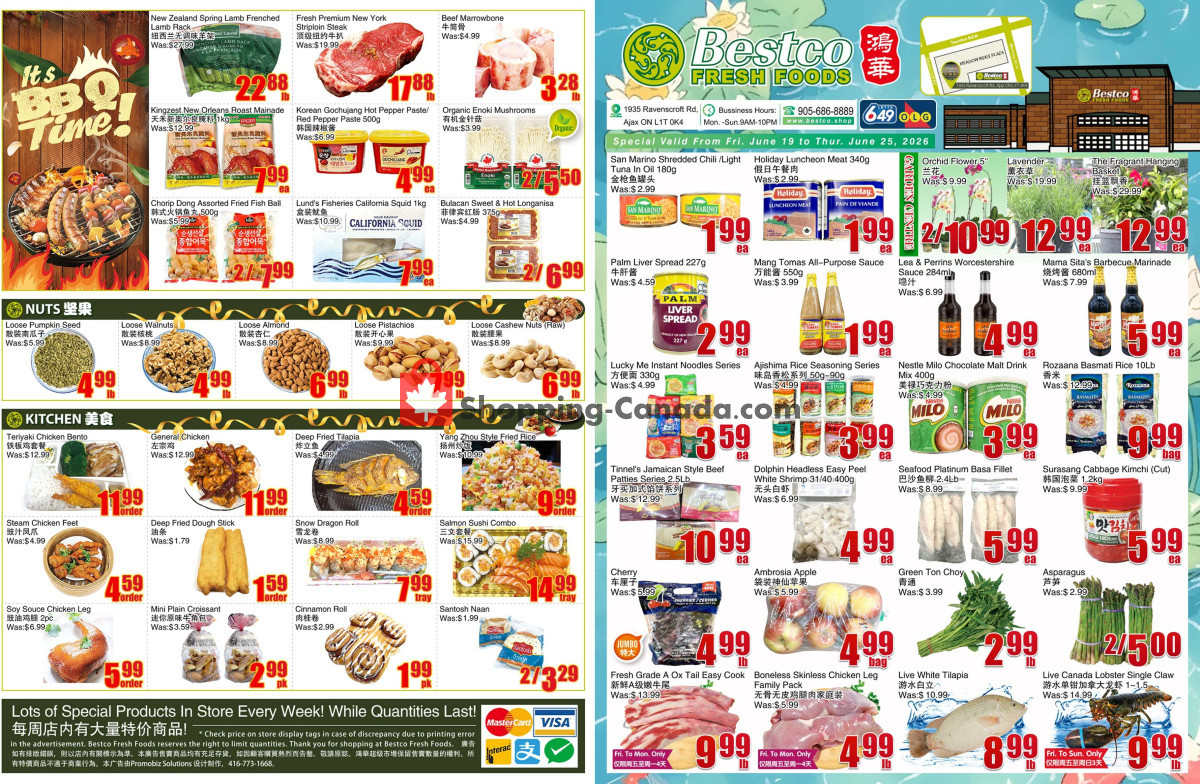 Bestco Food Mart flyer from Wednesday June 17, 2026 to Tuesday June 23, 2026 - page 1