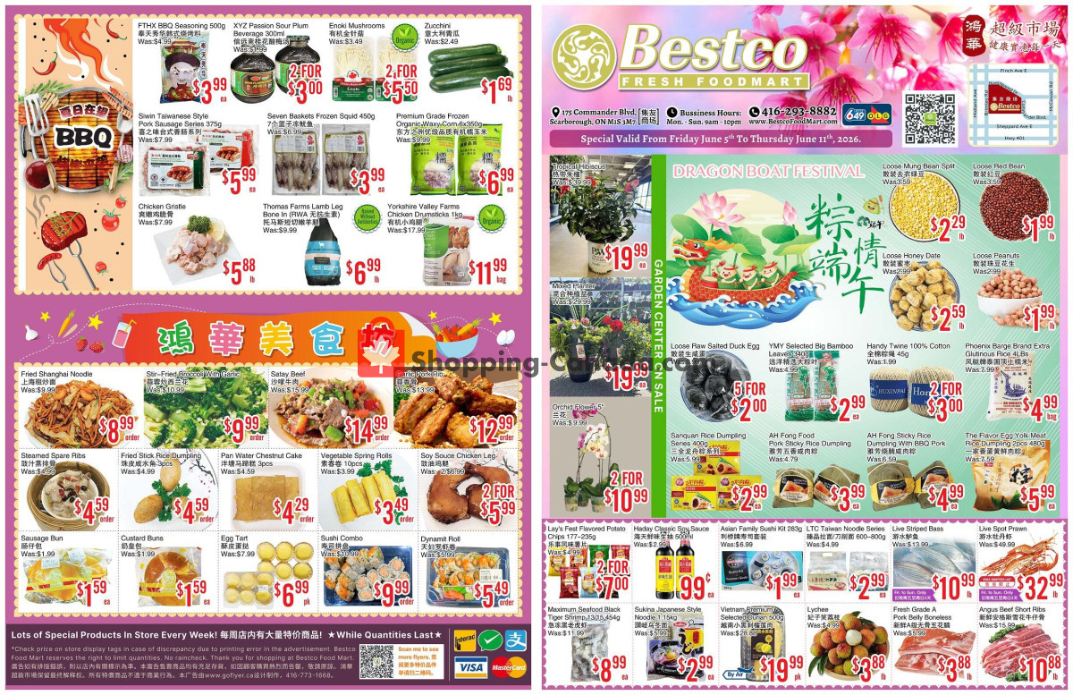 Bestco Food Mart flyer from Wednesday June 3, 2026 to Wednesday June 10, 2026 - page 1