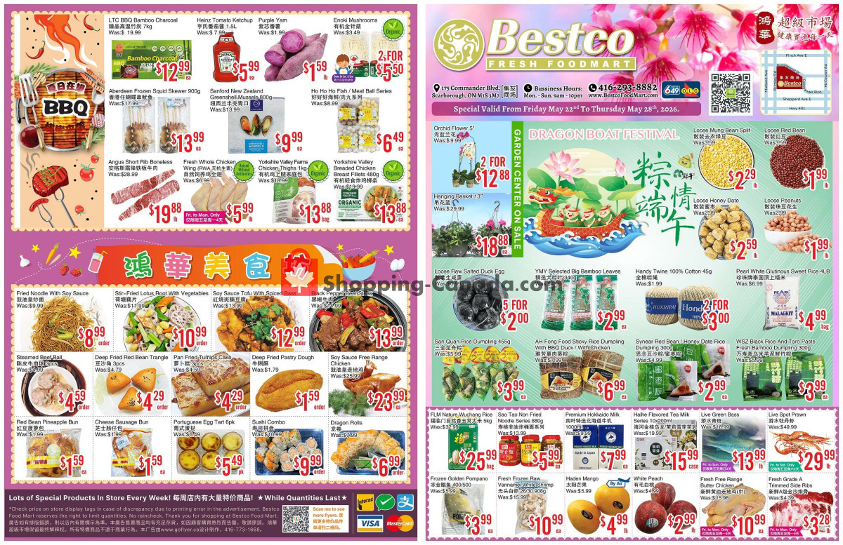 Bestco Food Mart flyer from Tuesday May 19, 2026 to Monday May 25, 2026 - page 1