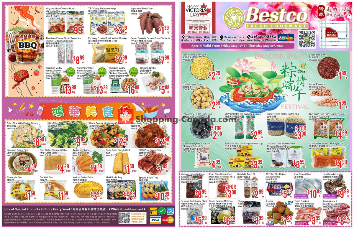 Bestco Food Mart flyer from Tuesday May 19, 2026 to Tuesday May 26, 2026 - page 1