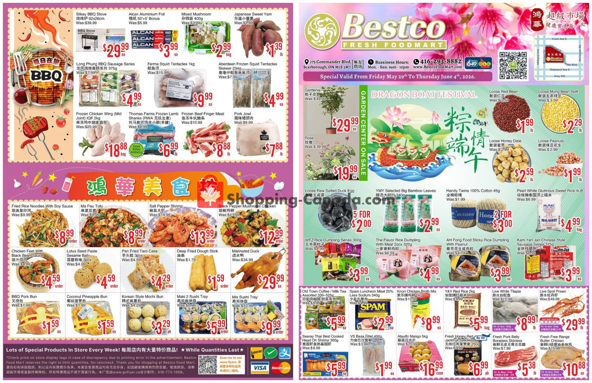 Bestco Food Mart flyer from Wednesday May 27, 2026 to Tuesday June 2, 2026 - page 1
