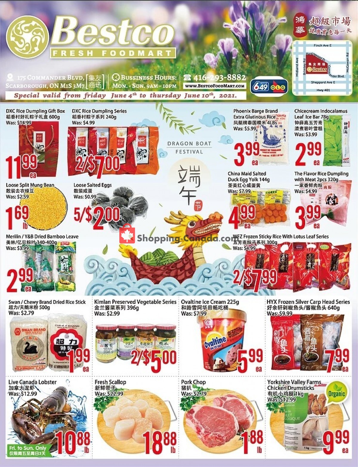 Bestco Food Mart flyer from Friday June 4, 2021 to Thursday June 10, 2021 - page 1