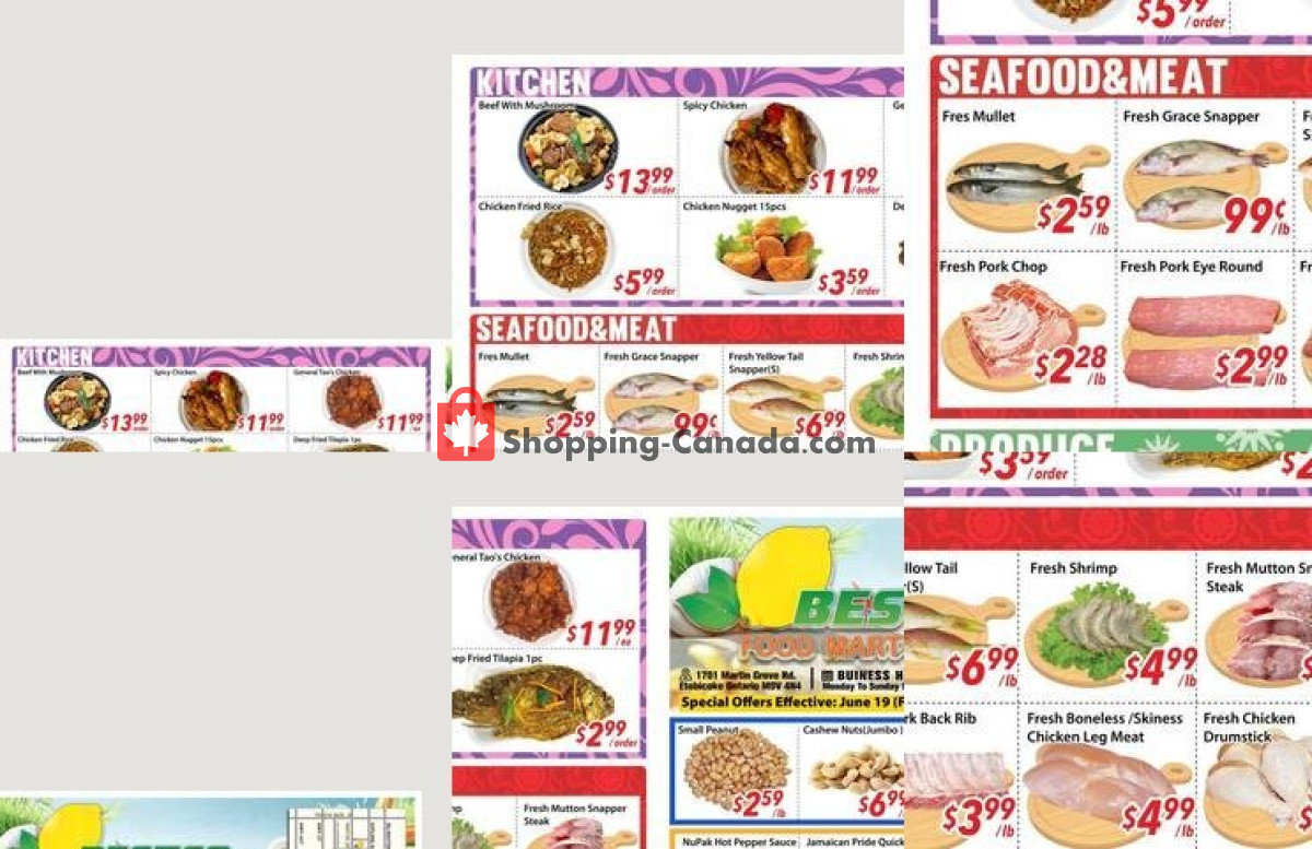 Bestco Food Mart flyer from Friday June 19, 2026 to Thursday June 25, 2026 - page 1