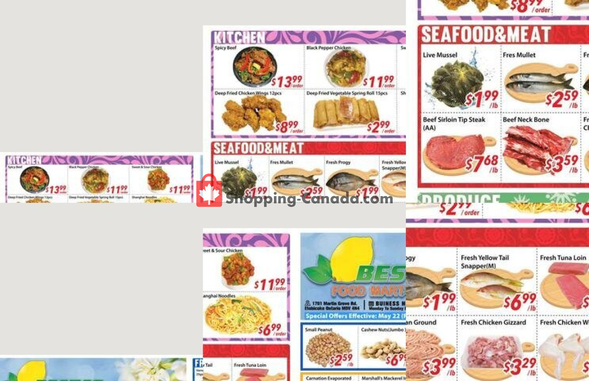 Bestco Food Mart flyer from Friday May 22, 2026 to Thursday May 28, 2026 - page 1