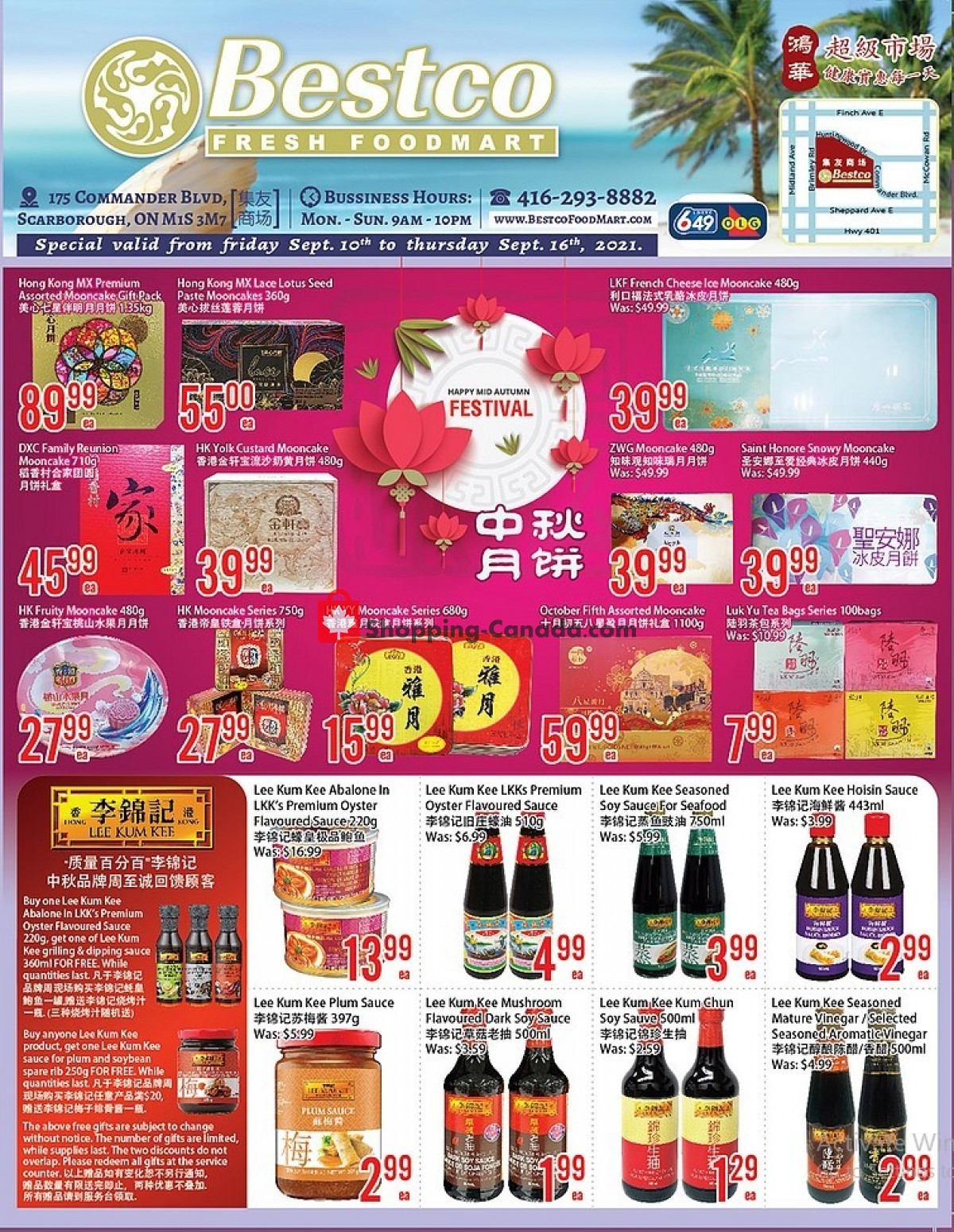 Bestco Food Mart flyer from Friday September 10, 2021 to Thursday September 16, 2021 - page 1