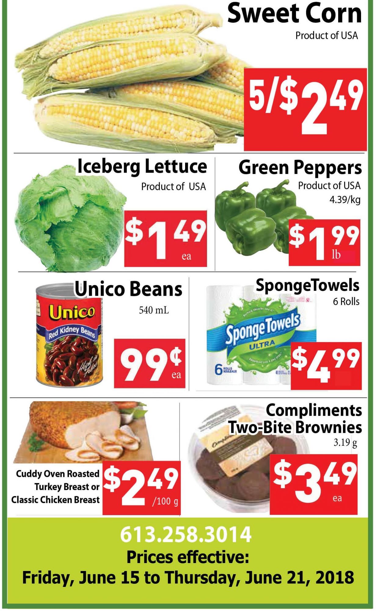B&H YOUR COMMUNITY GROCER flyer from Friday June 15, 2018 to Thursday June 21, 2018 - page 2