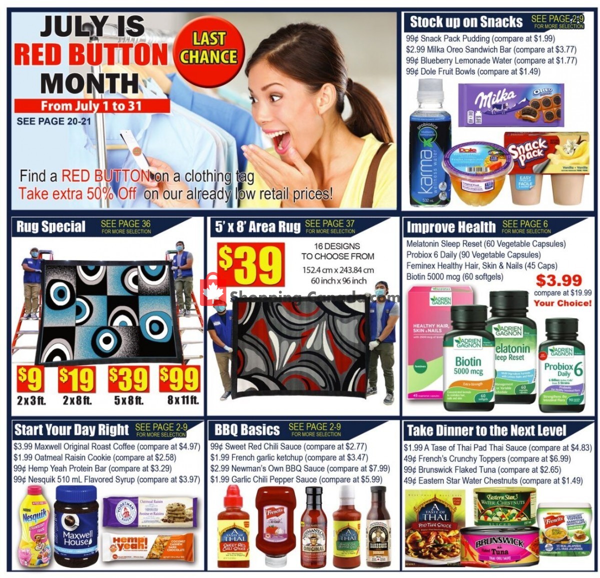Bianca Amor’s Liquidation Supercentre flyer from Tuesday June 1, 2021 to Tuesday August 31, 2021 - page 39