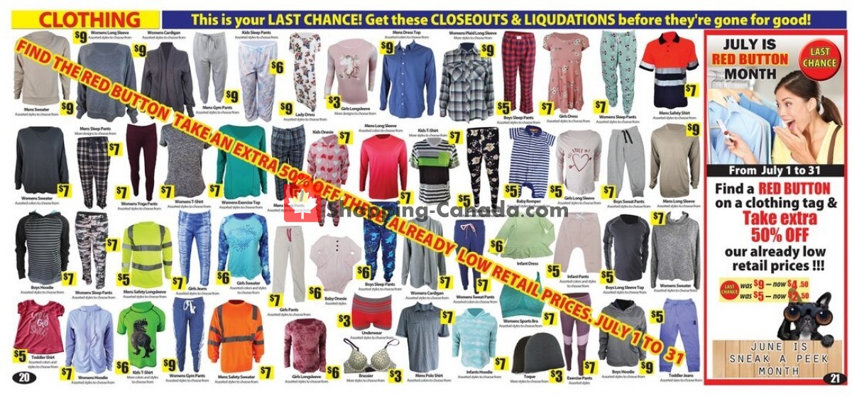 Bianca Amor’s Liquidation Supercentre flyer from Thursday June 1, 2023 to Monday July 31, 2023 - page 20