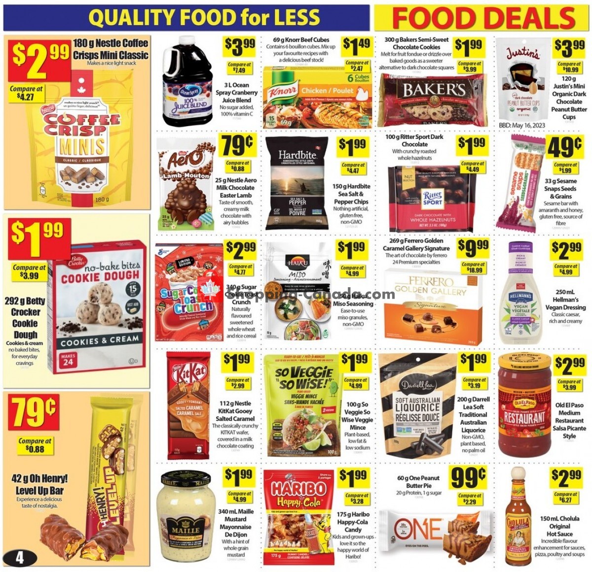 Bianca Amor’s Liquidation Supercentre flyer from Thursday June 1, 2023 to Monday July 31, 2023 - page 4