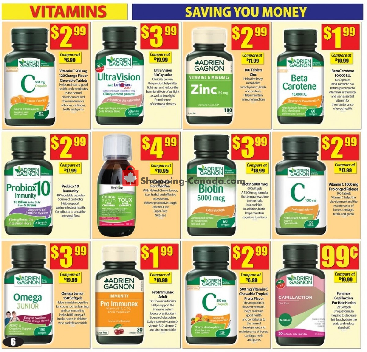 Bianca Amor’s Liquidation Supercentre flyer from Thursday June 1, 2023 to Monday July 31, 2023 - page 6