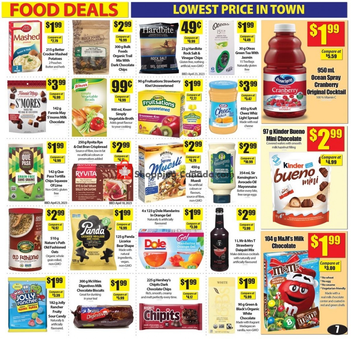 Bianca Amor’s Liquidation Supercentre flyer from Thursday June 1, 2023 to Monday July 31, 2023 - page 7