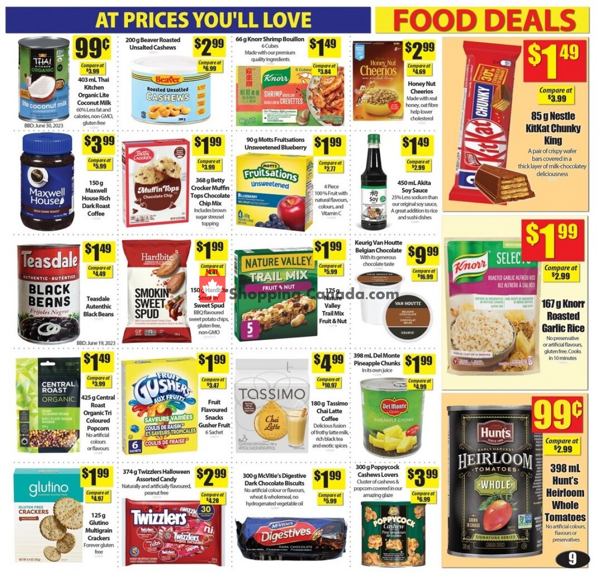 Bianca Amor’s Liquidation Supercentre flyer from Thursday June 1, 2023 to Monday July 31, 2023 - page 9