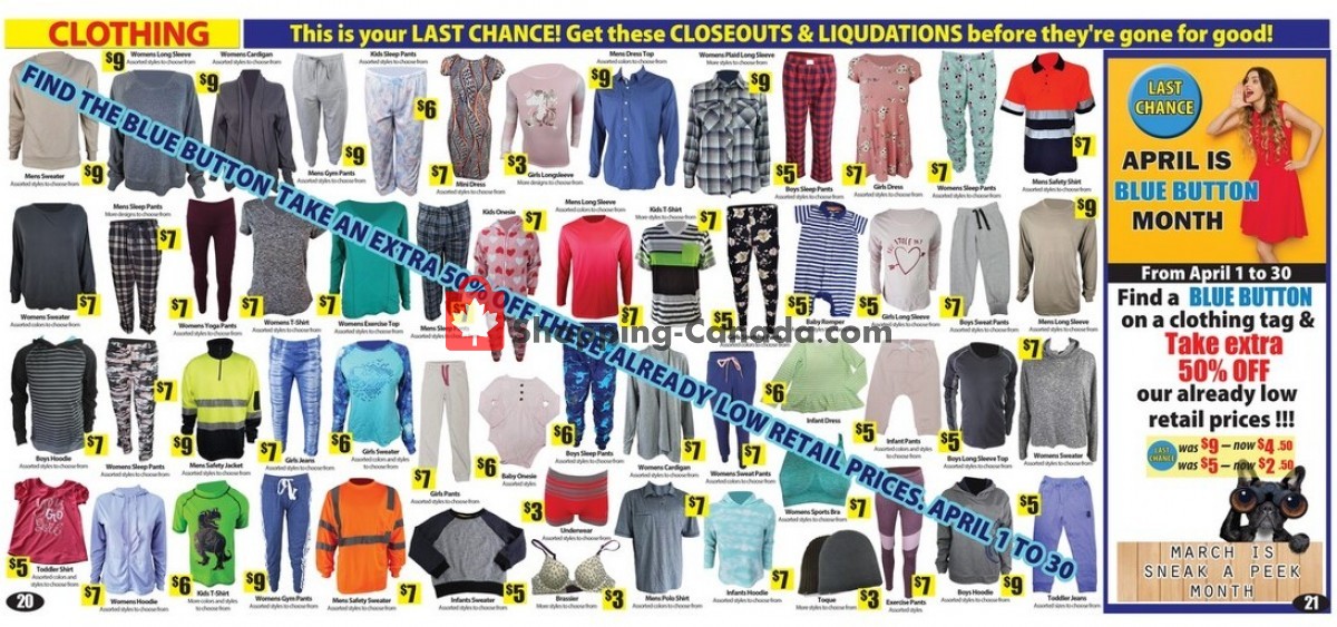 Bianca Amor’s Liquidation Supercentre flyer from Wednesday March 1, 2023 to Wednesday May 31, 2023 - page 20