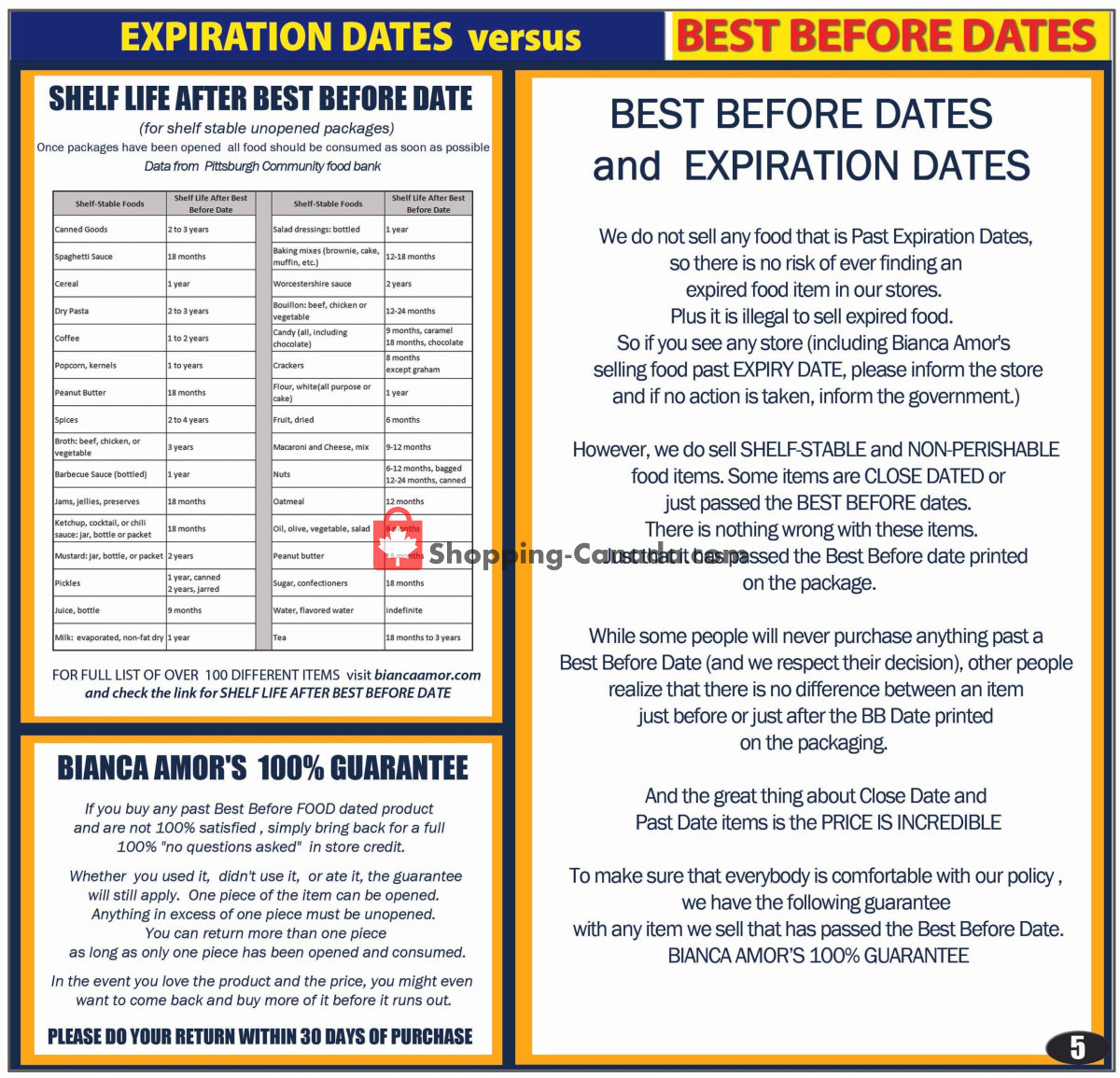 Bianca Amor’s Liquidation Supercentre flyer from Sunday August 23, 2026 to Sunday August 30, 2026 - page 5