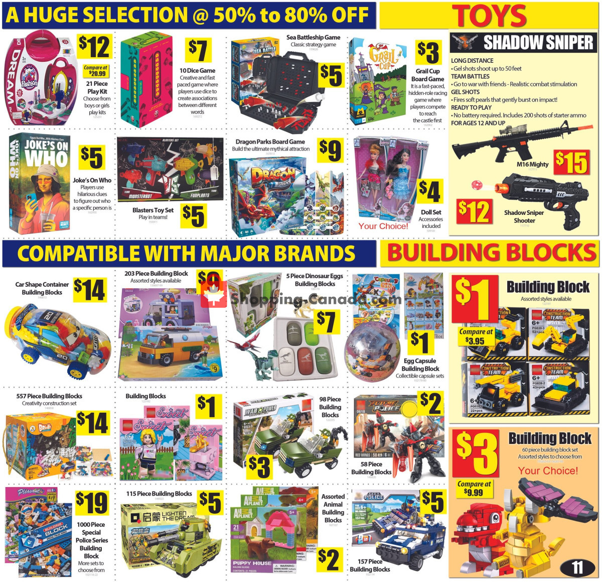 Bianca Amor’s Liquidation Supercentre flyer from Sunday August 9, 2026 to Sunday August 30, 2026 - page 11