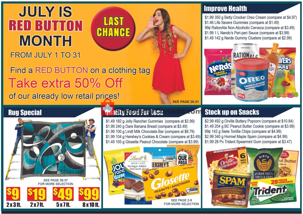 Bianca Amor’s Liquidation Supercentre flyer from Sunday August 9, 2026 to Sunday August 30, 2026 - page 39