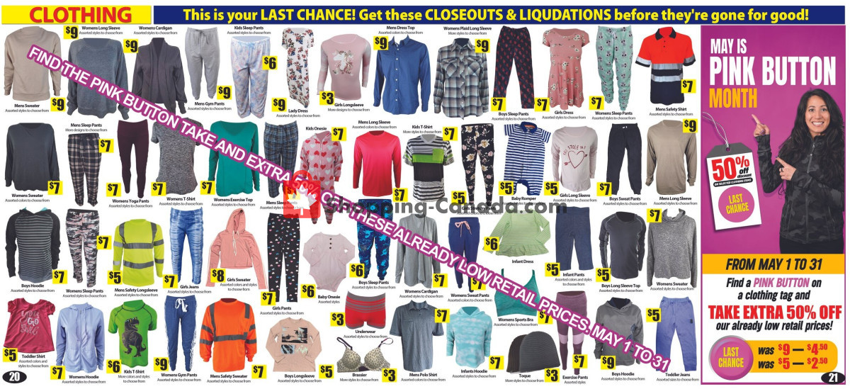 Bianca Amor’s Liquidation Supercentre flyer from Sunday May 3, 2026 to Sunday May 31, 2026 - page 20