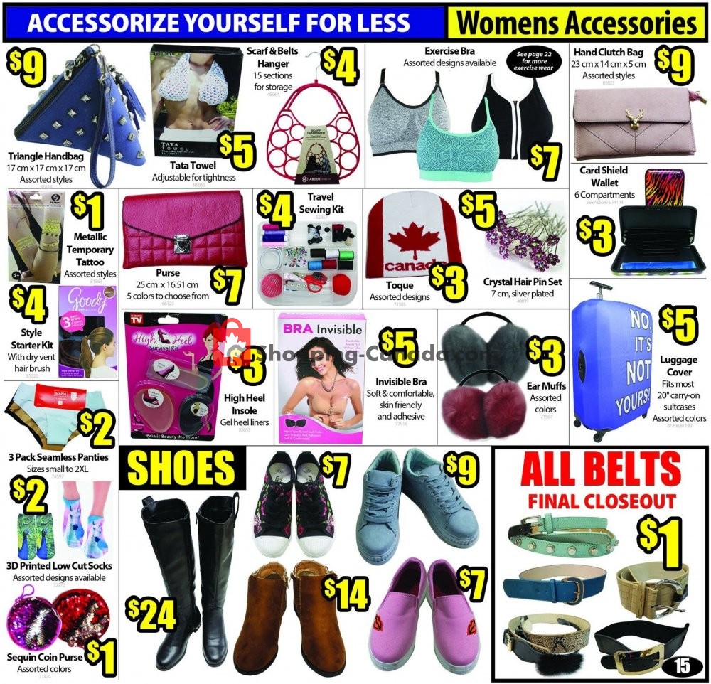Bianca Amor’s Liquidation Supercentre flyer from Monday October 1, 2018 to Friday November 30, 2018 - page 15