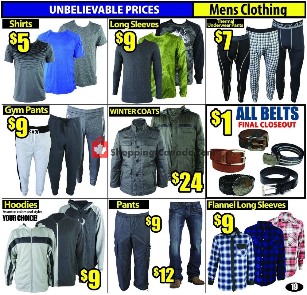 Bianca Amor’s Liquidation Supercentre flyer from Monday October 1, 2018 to Friday November 30, 2018 - page 19