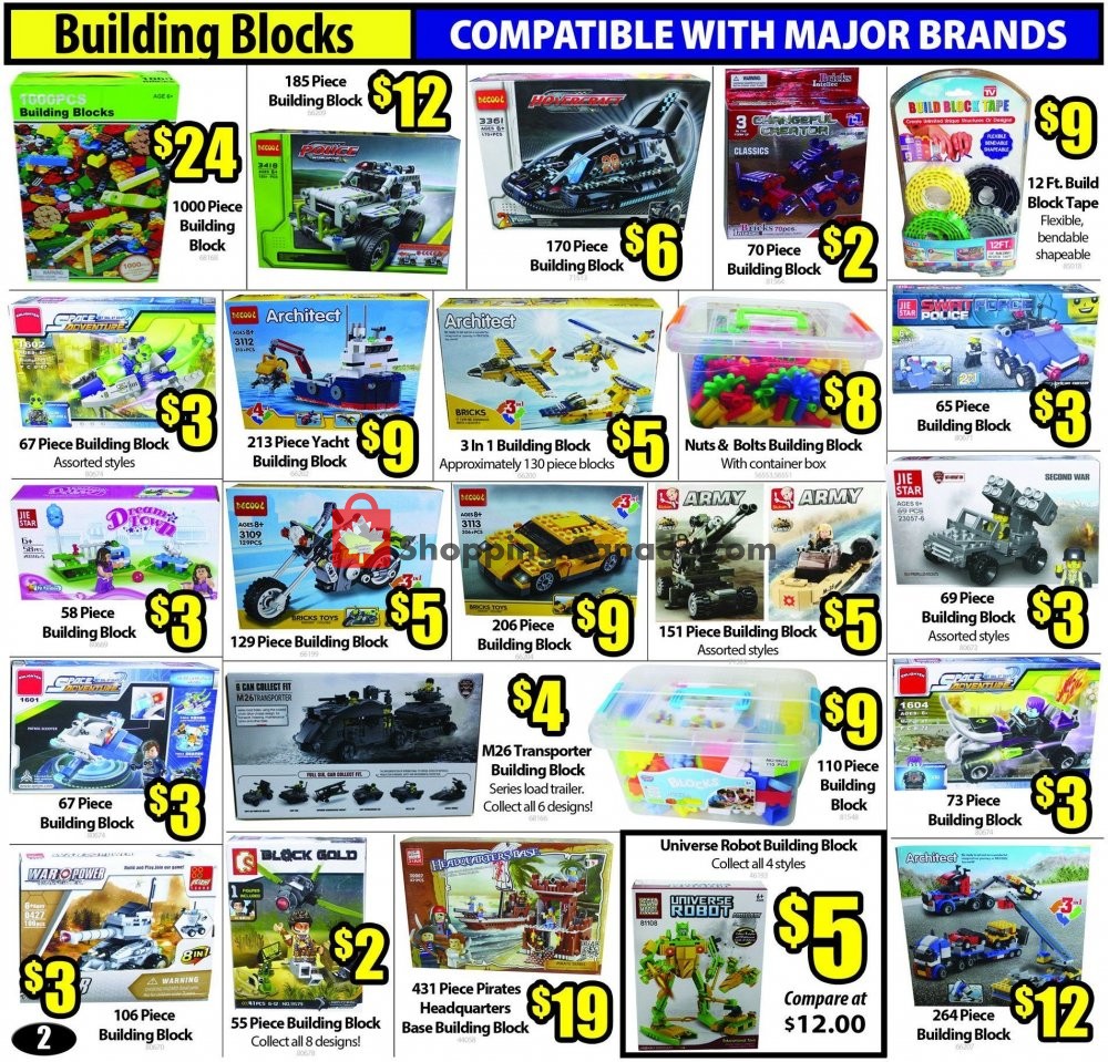 Bianca Amor’s Liquidation Supercentre flyer from Monday October 1, 2018 to Friday November 30, 2018 - page 2