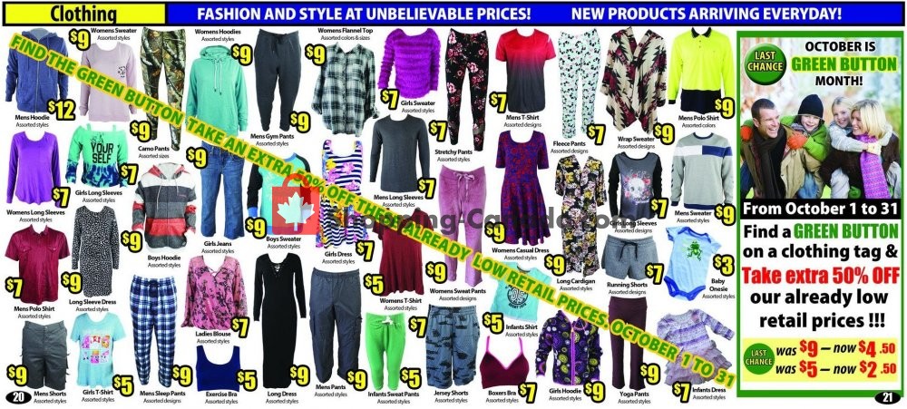 Bianca Amor’s Liquidation Supercentre flyer from Monday October 1, 2018 to Friday November 30, 2018 - page 20