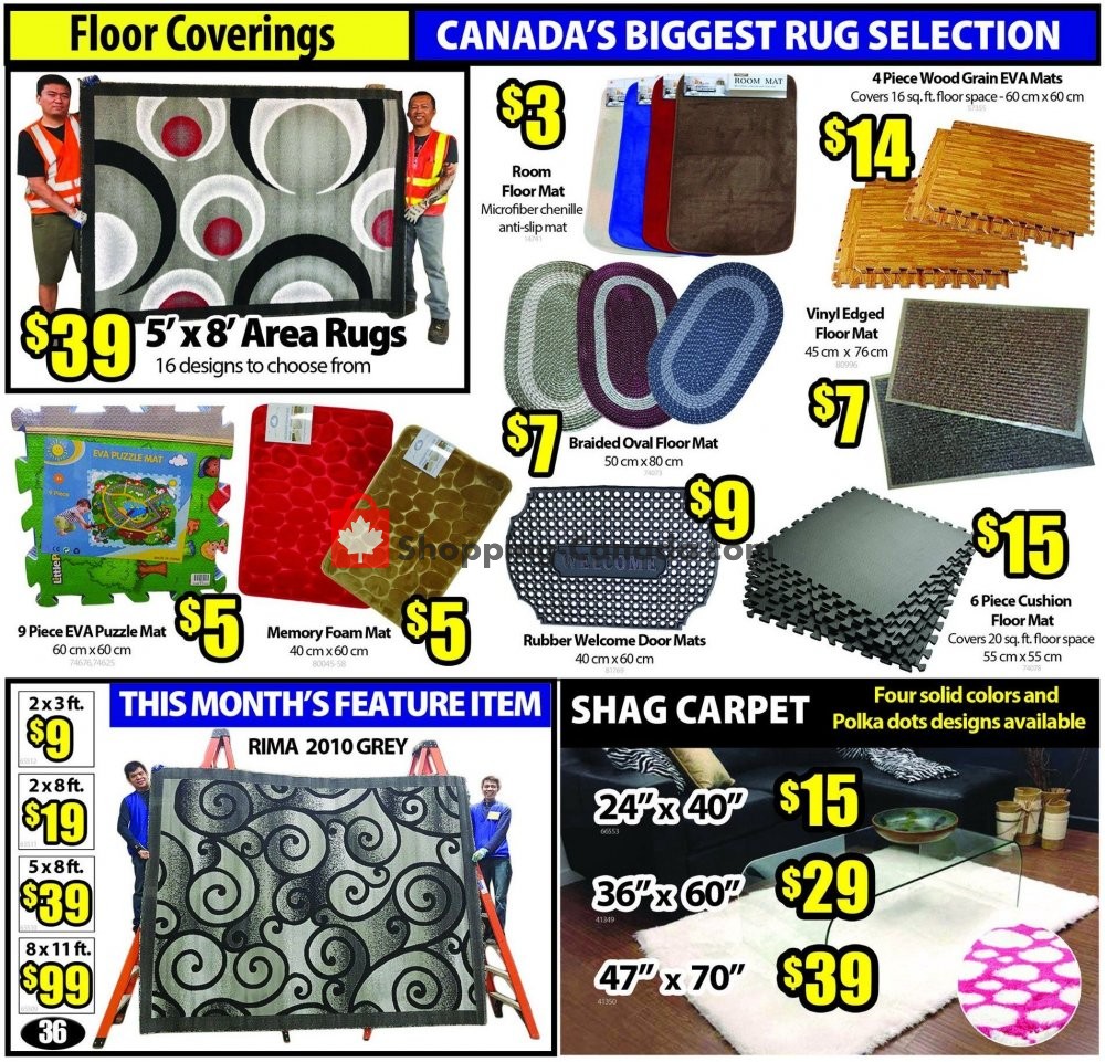 Bianca Amor’s Liquidation Supercentre flyer from Monday October 1, 2018 to Friday November 30, 2018 - page 34