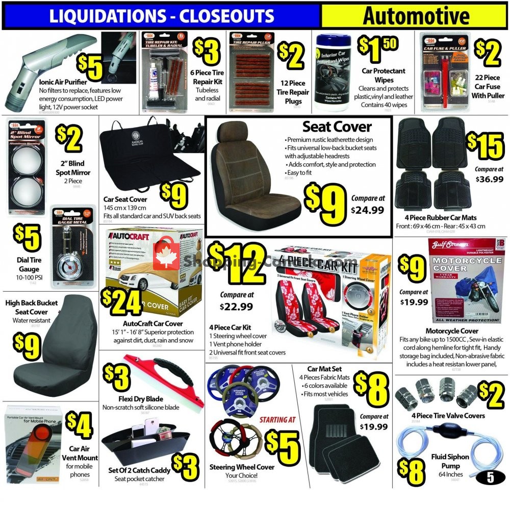 Bianca Amor’s Liquidation Supercentre flyer from Monday October 1, 2018 to Friday November 30, 2018 - page 5