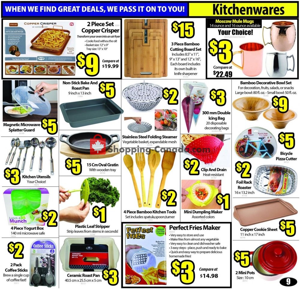 Bianca Amor’s Liquidation Supercentre flyer from Monday October 1, 2018 to Friday November 30, 2018 - page 9