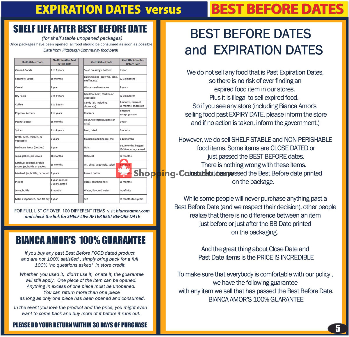 Bianca Amor’s Liquidation Supercentre flyer from Sunday September 20, 2026 to Sunday September 27, 2026 - page 5