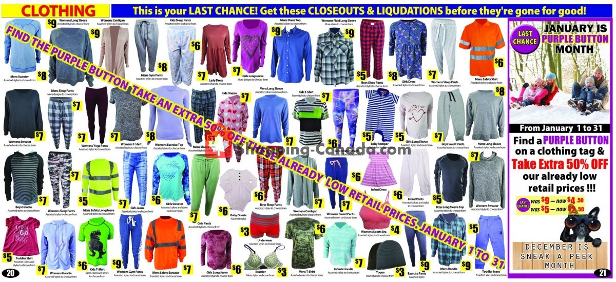 Bianca Amor’s Liquidation Supercentre flyer from Friday December 1, 2023 to Thursday February 29, 2024 - page 20