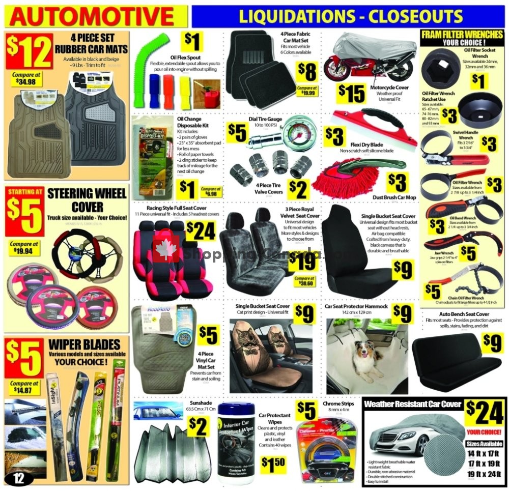 Bianca Amor’s Liquidation Supercentre flyer from Monday June 1, 2020 to Monday August 31, 2020 - page 12